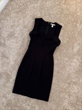 Classic Black Sheath Dress